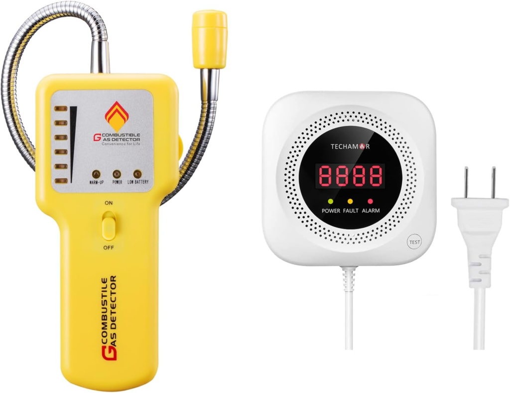 Techamor Y201 + Y301 Gas Leak Detector Bundle